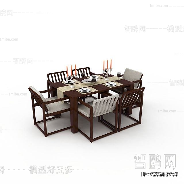 New Chinese Style Dining Table And Chairs
