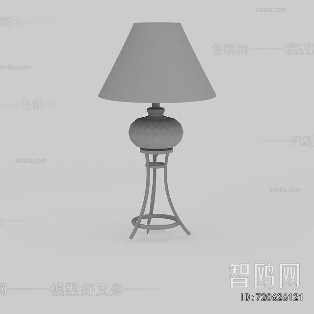 Simple European Style Table Lamp
