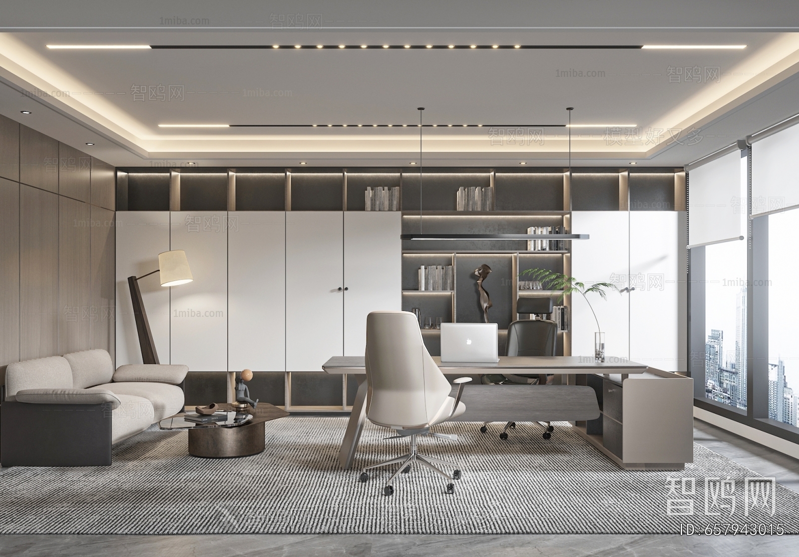 Modern Manager's Office