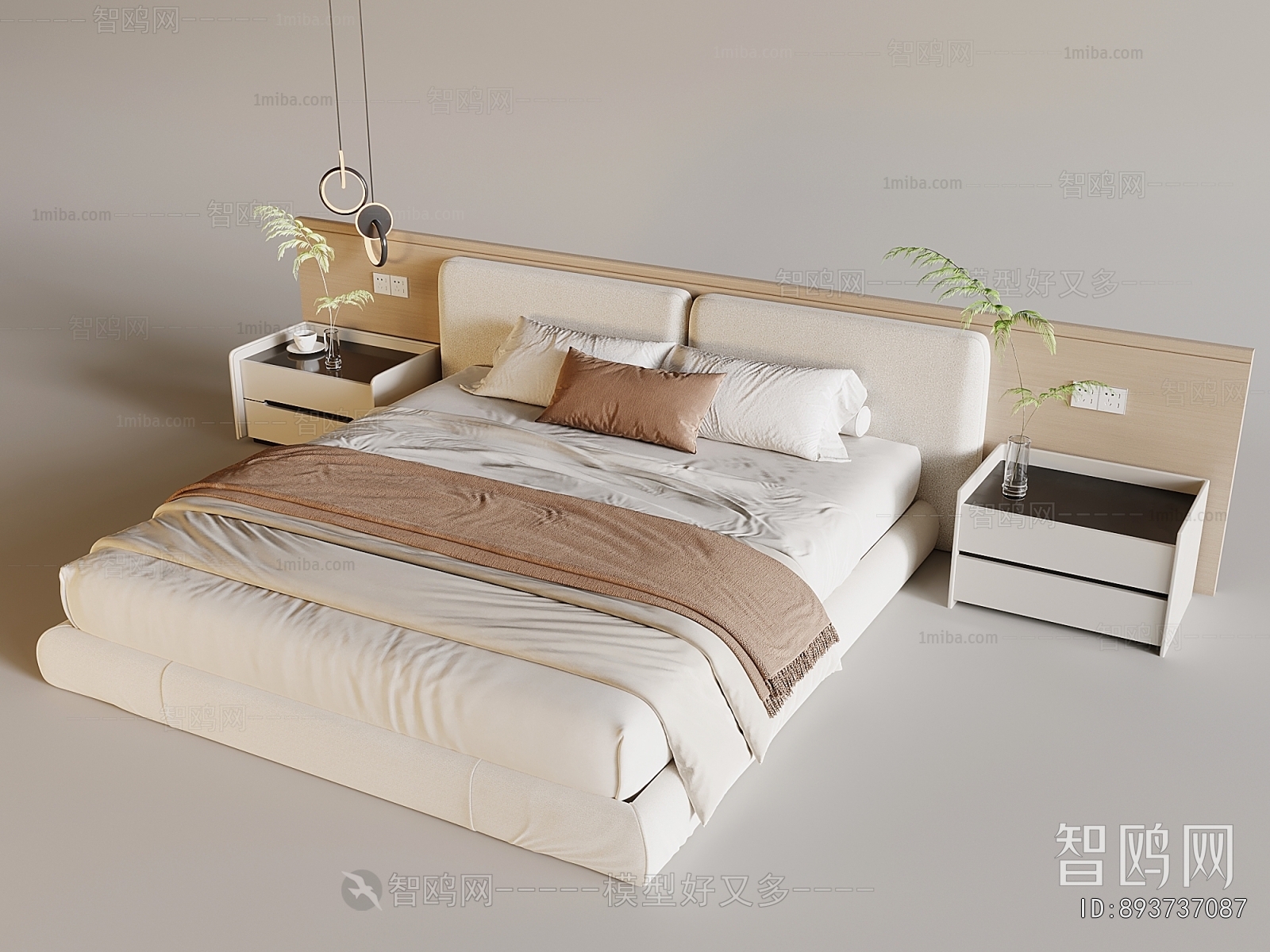 Modern Double Bed