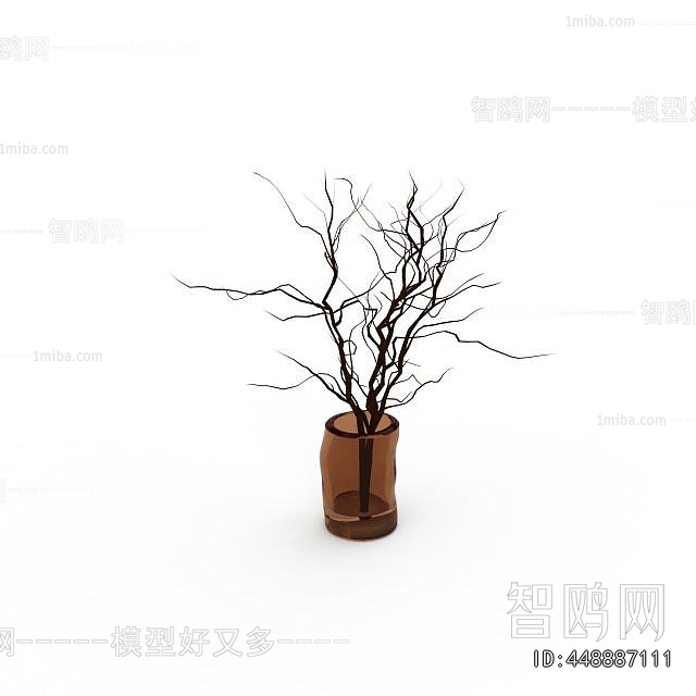 Modern Dried Branch