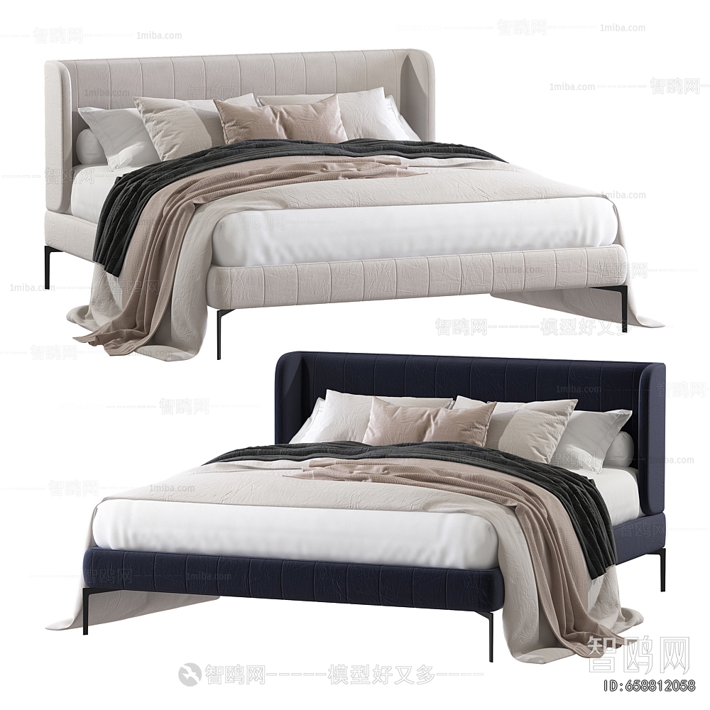 Modern Double Bed