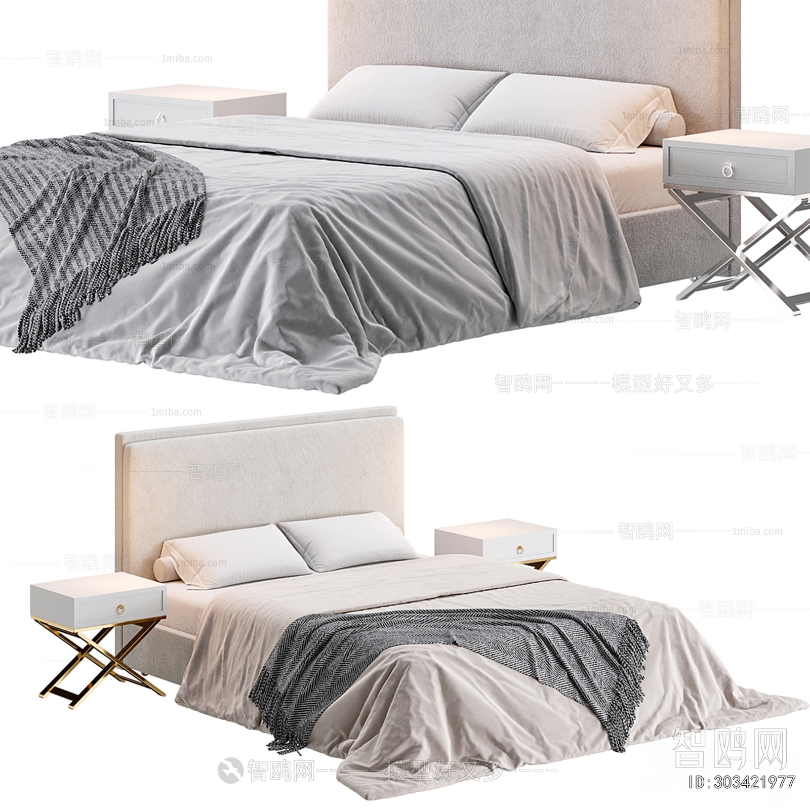 Modern Double Bed