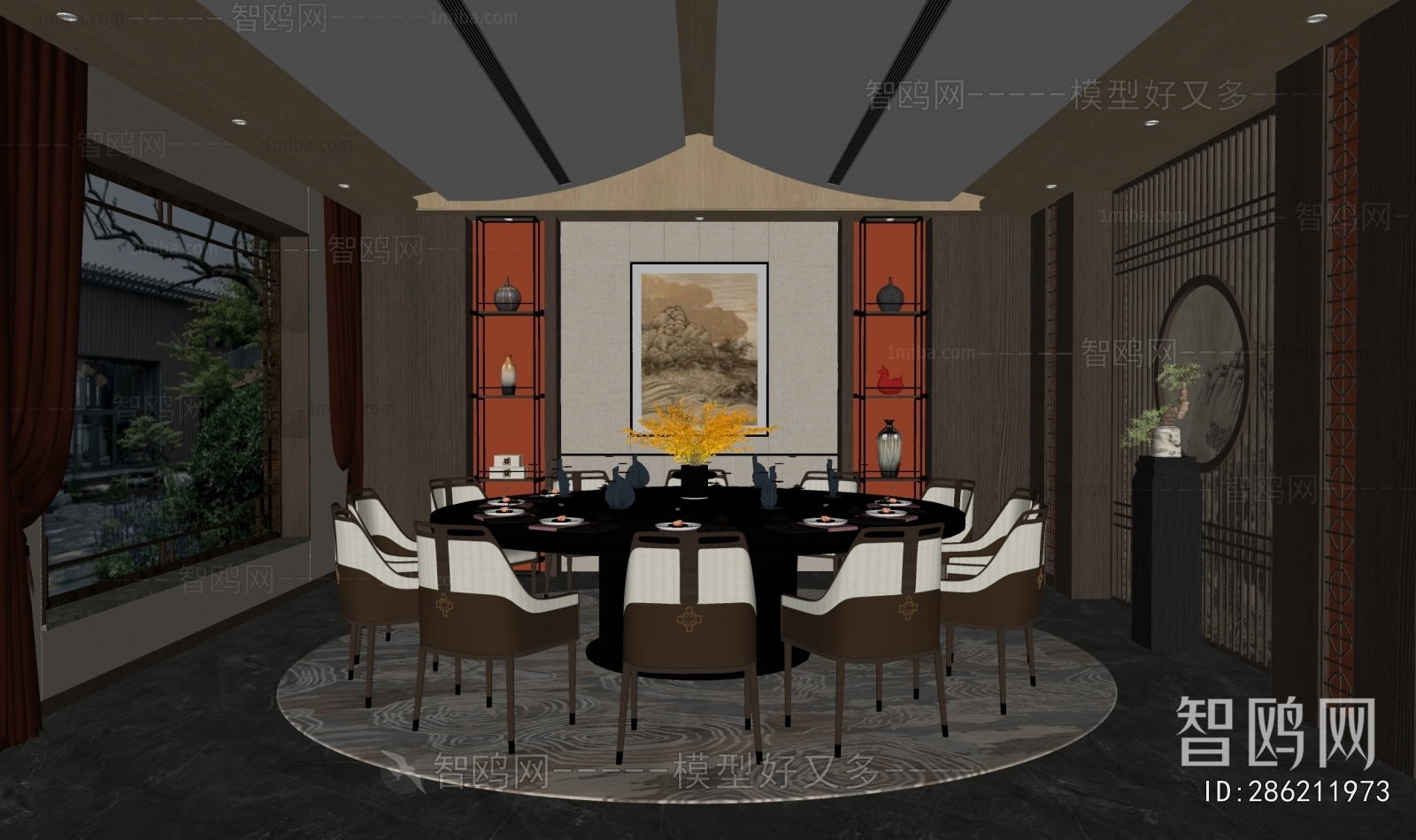 New Chinese Style Restaurant Box