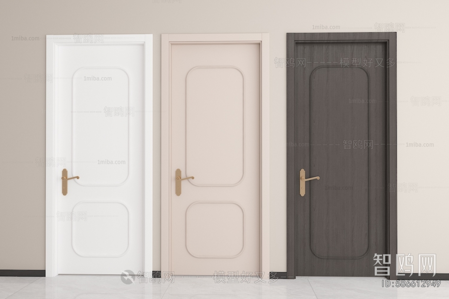 Modern Single Door