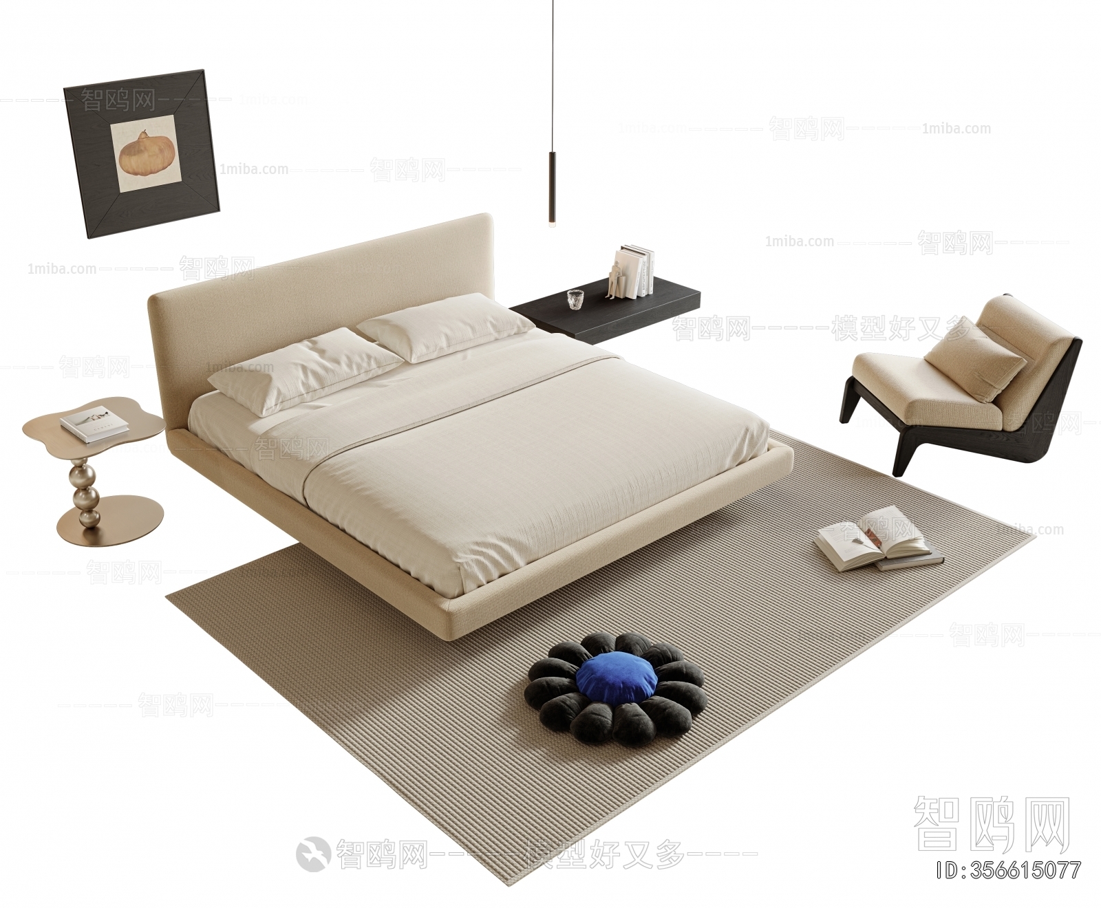 Modern Double Bed