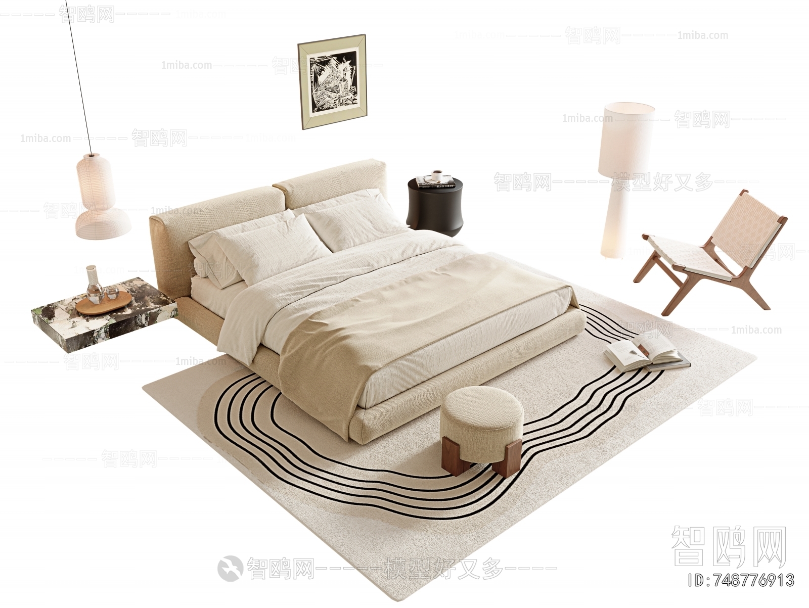 Modern Double Bed