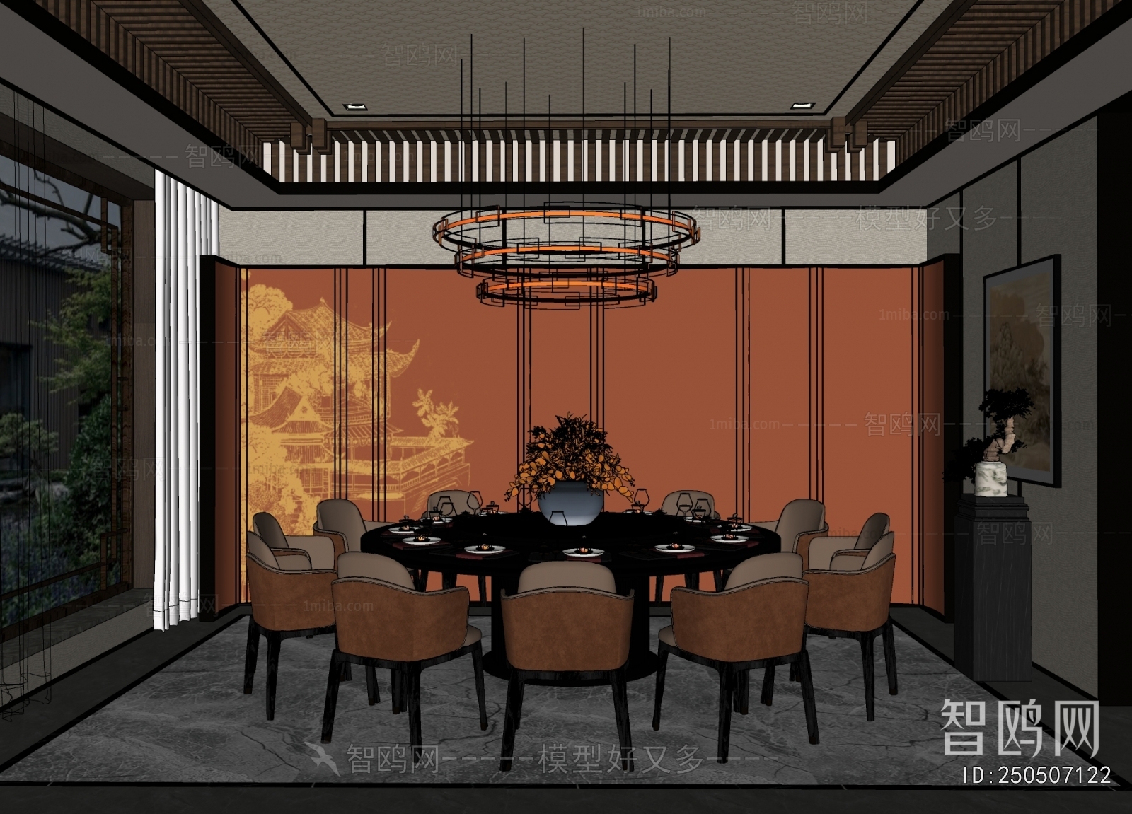 New Chinese Style Restaurant Box