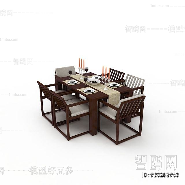 New Chinese Style Dining Table And Chairs