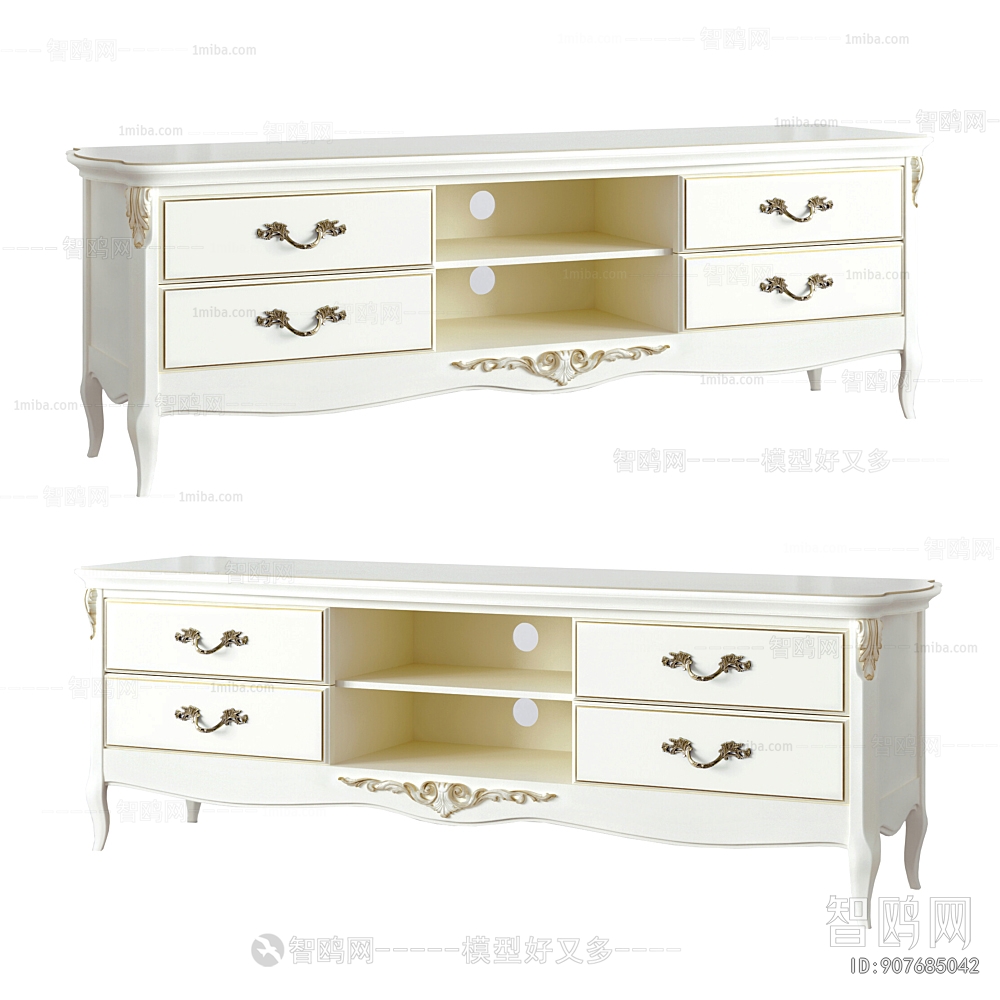 European Style TV Cabinet