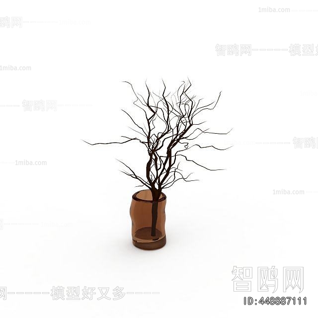 Modern Dried Branch