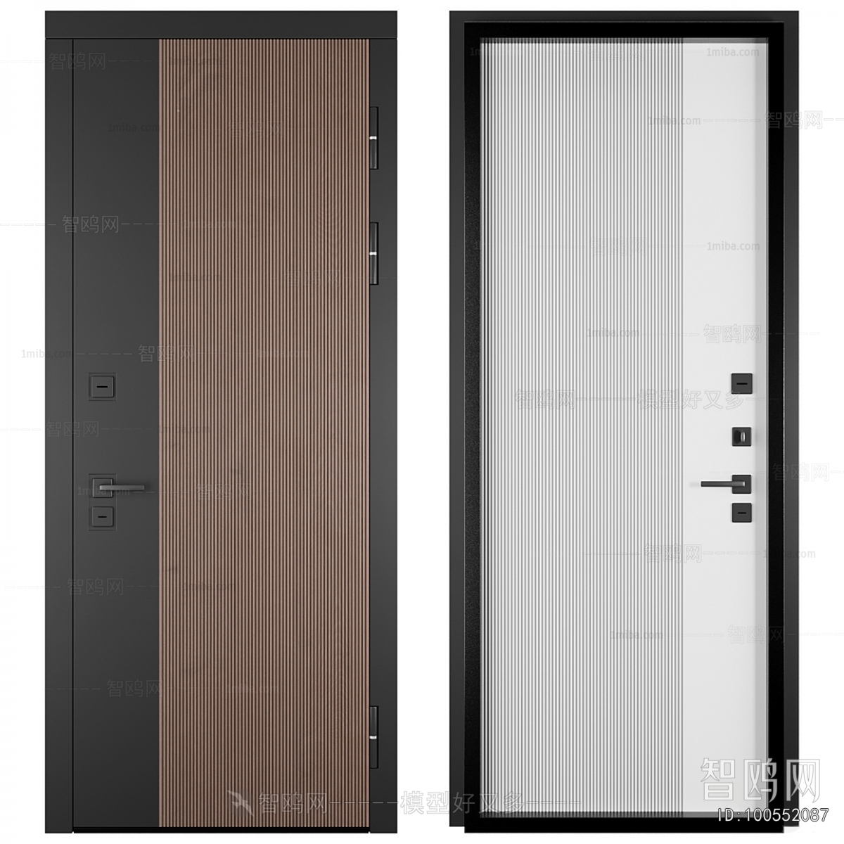 Modern Single Door
