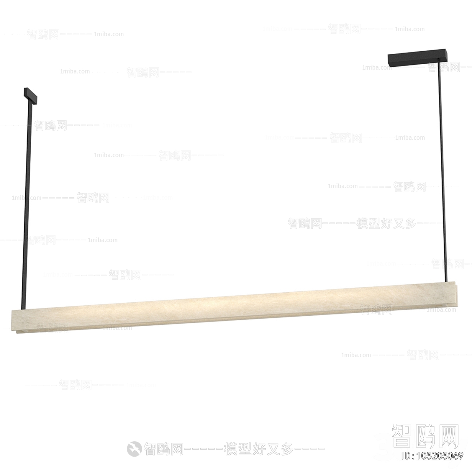 Modern Long Chandelier