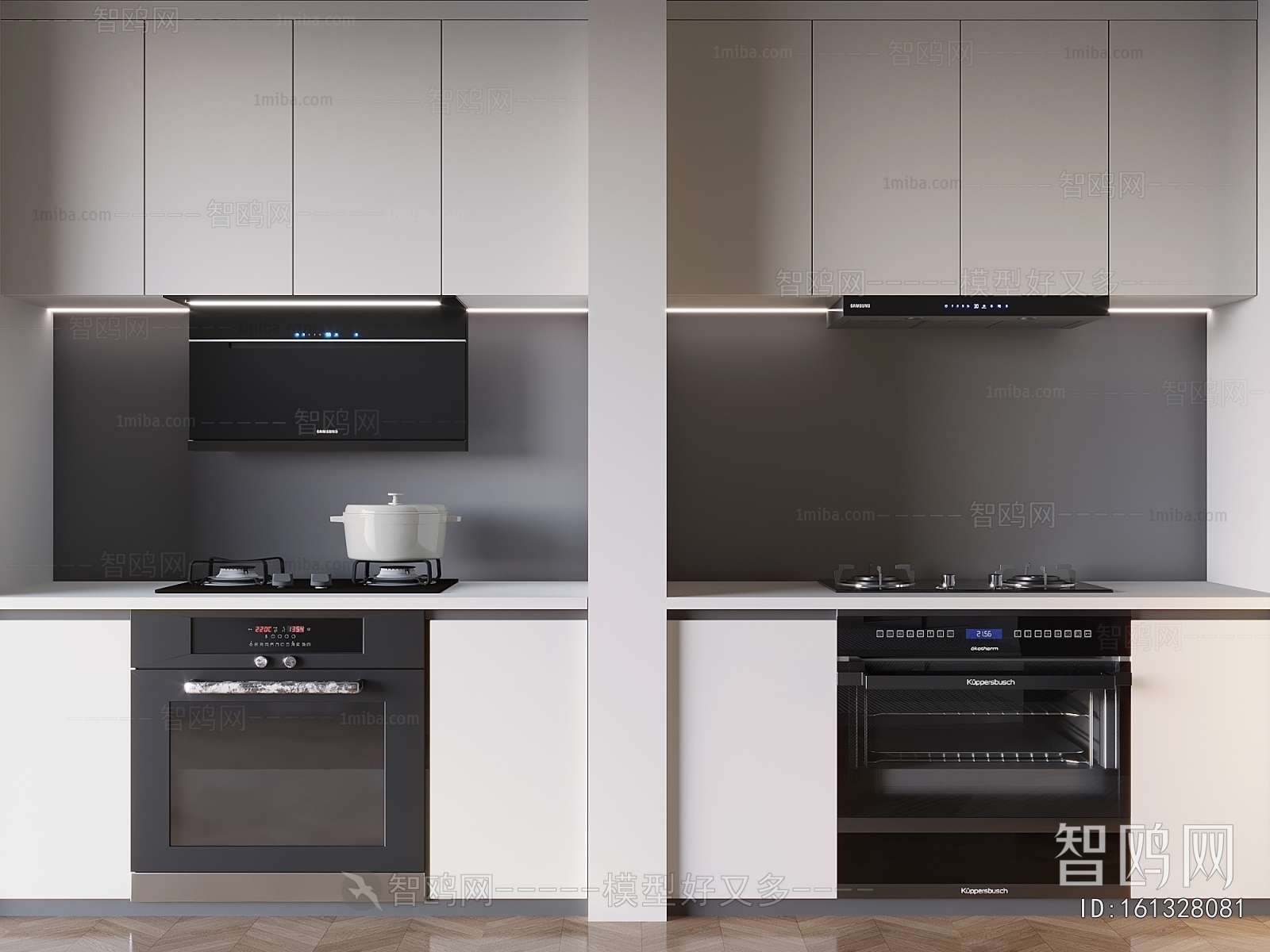 Modern Kitchen Electric Gas Range