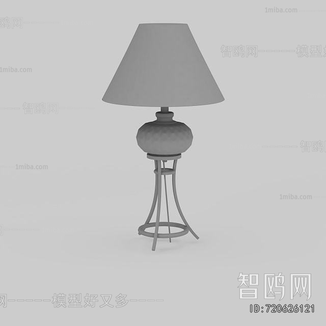 Simple European Style Table Lamp