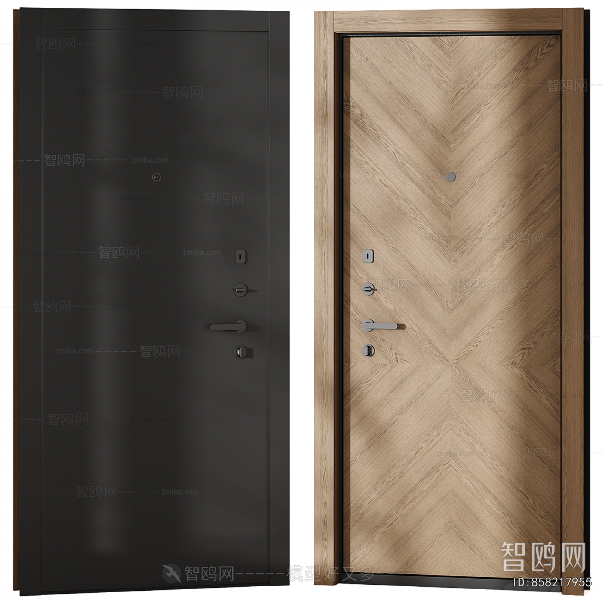 Modern Single Door
