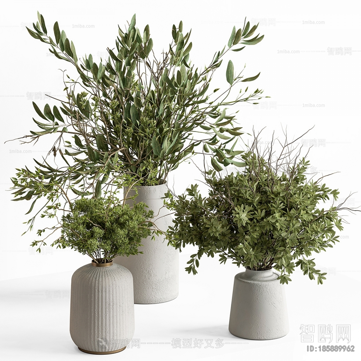 Modern Aquatic Green Plant