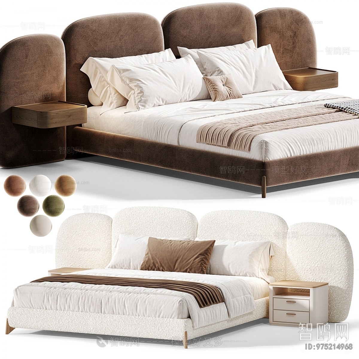Modern Double Bed