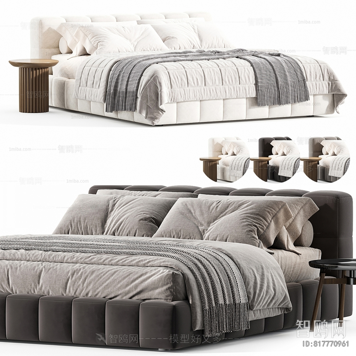 Modern Double Bed
