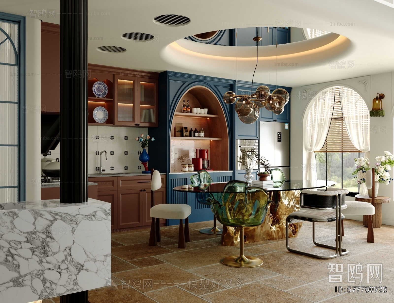 French Style Dining Room