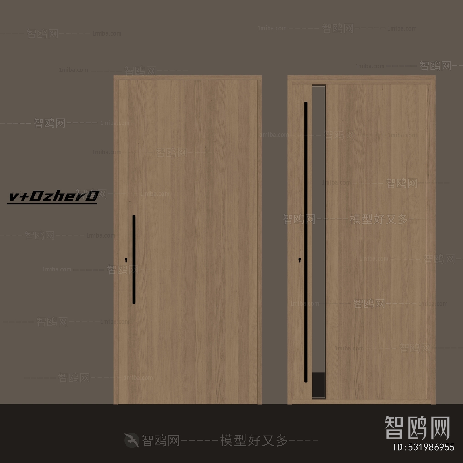 Modern Single Door