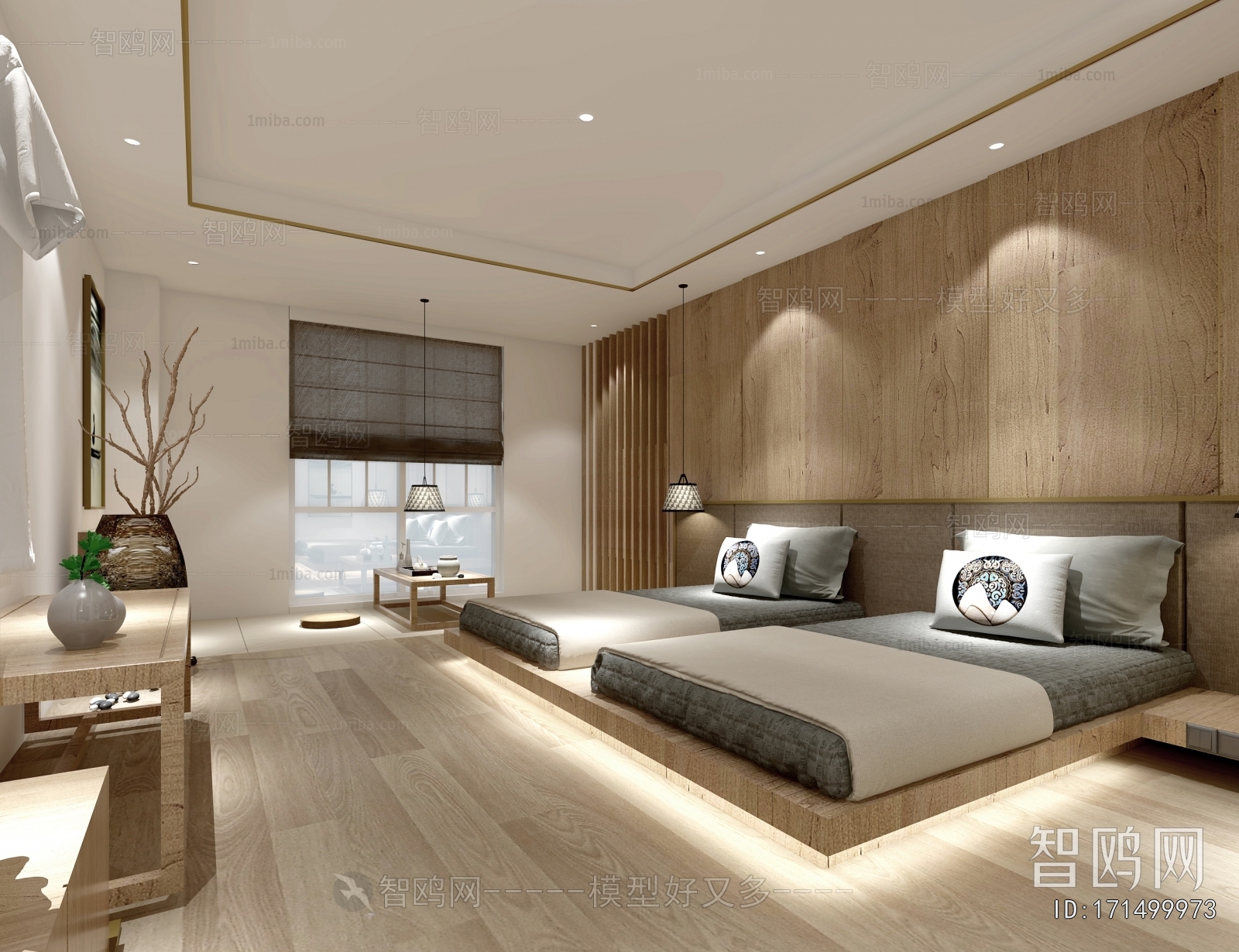 New Chinese Style Guest Room