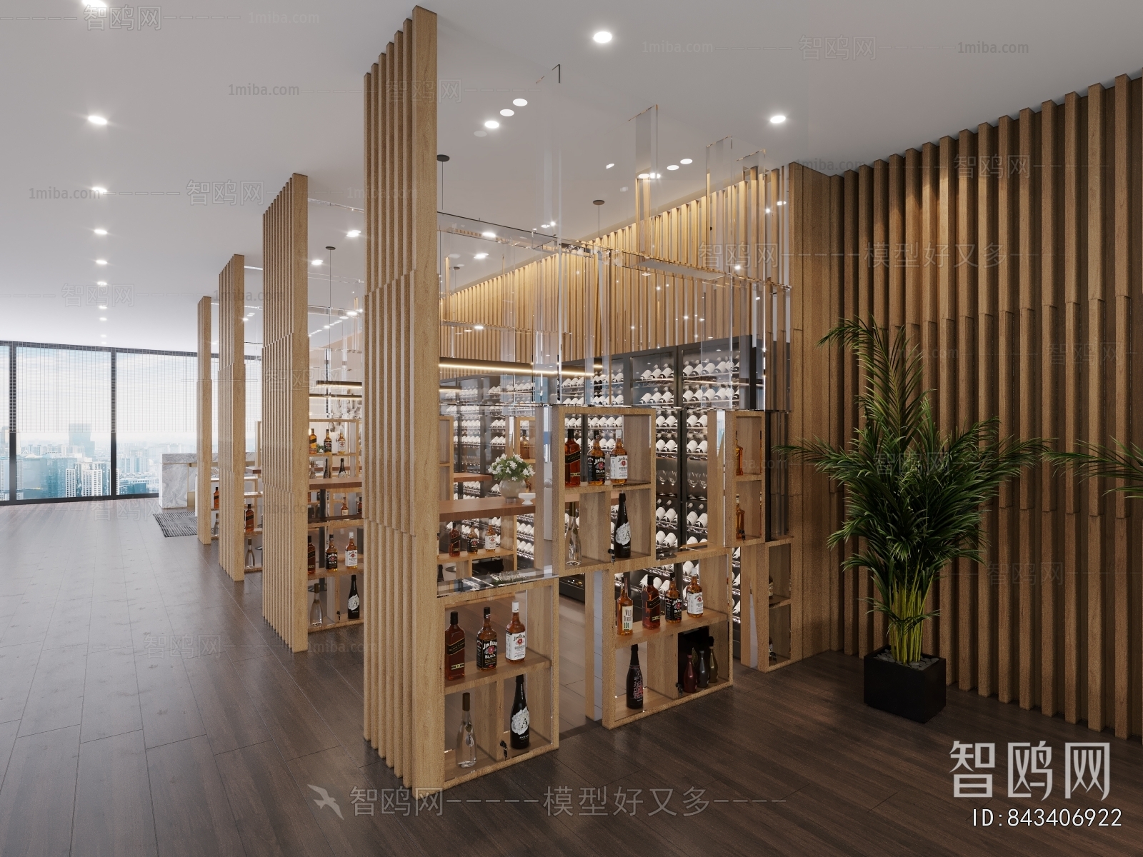 Modern Office Exhibition Hall