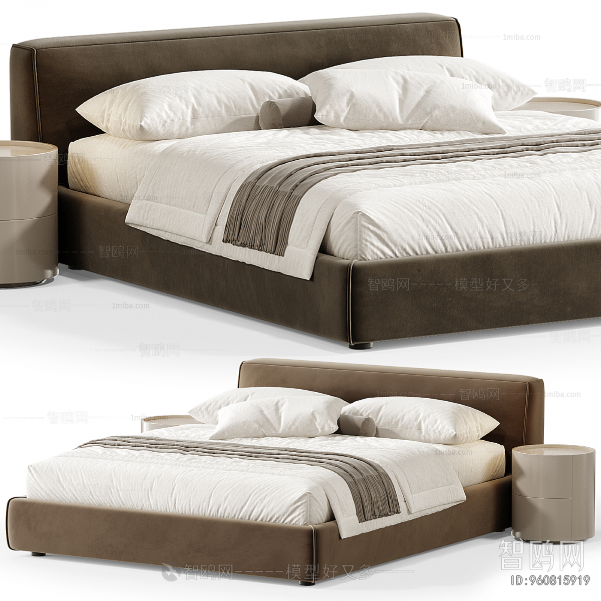 Modern Double Bed