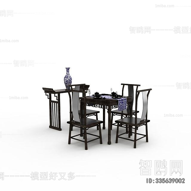 New Chinese Style Dining Table And Chairs