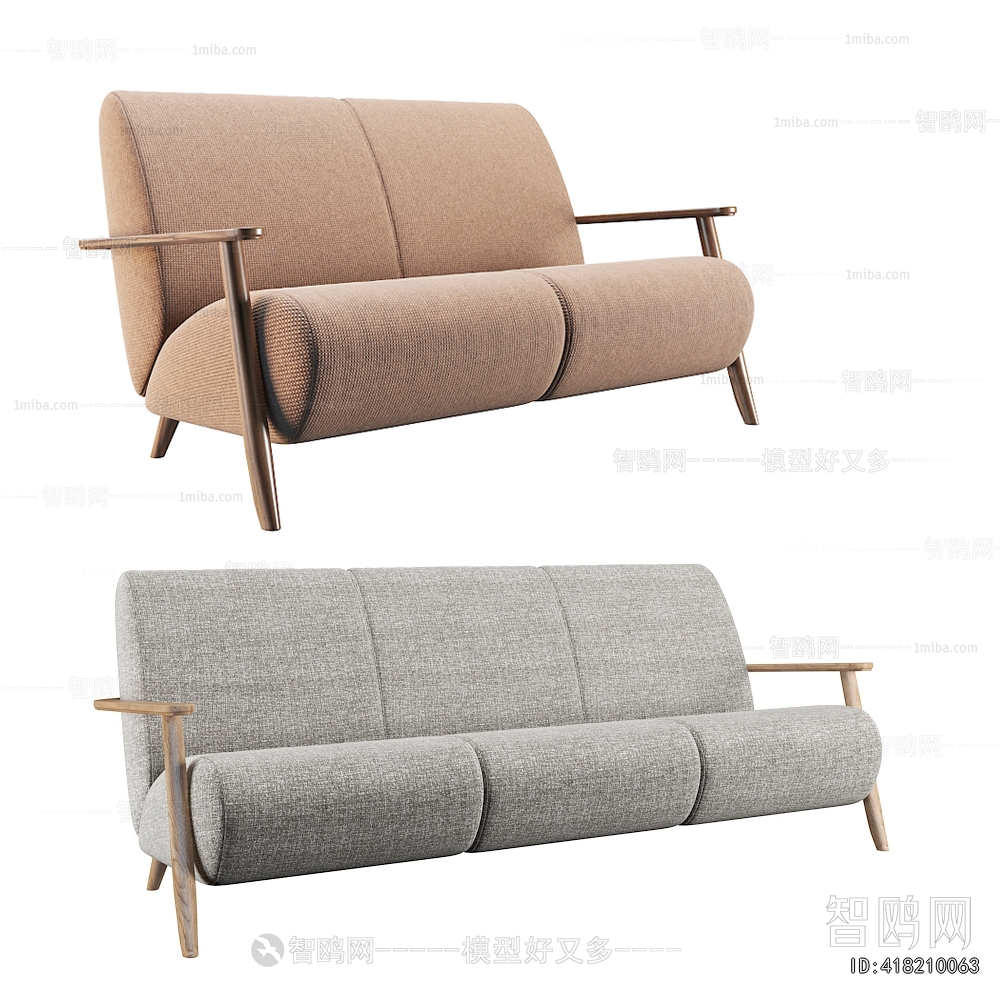 Modern Three-seat Sofa