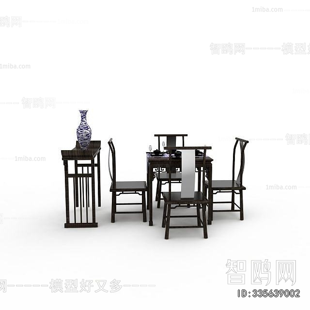 New Chinese Style Dining Table And Chairs