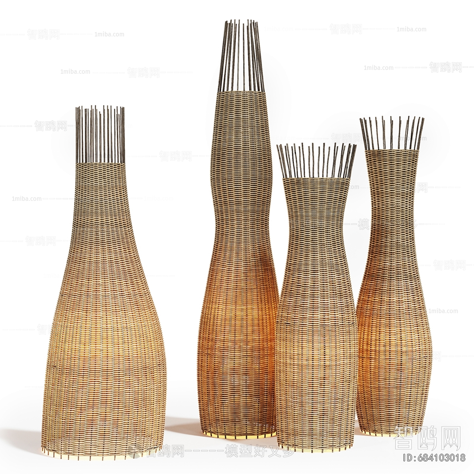 Wabi-sabi Style Floor Lamp