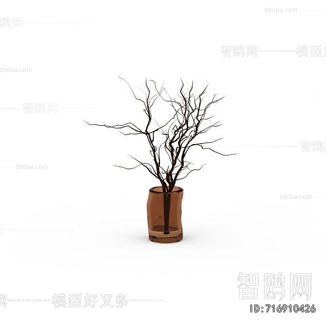 Modern Dried Branch