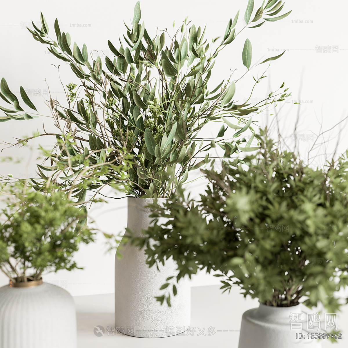 Modern Aquatic Green Plant