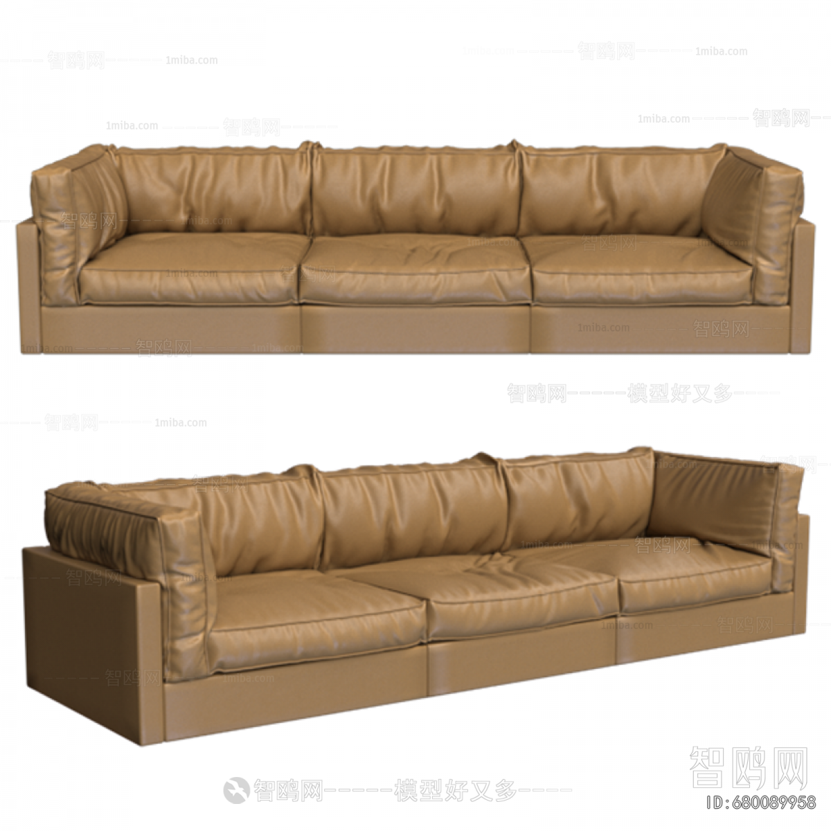Modern Three-seat Sofa