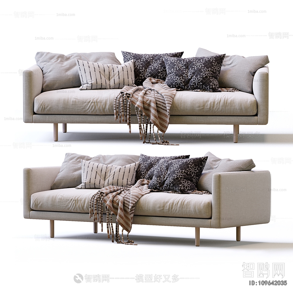 Modern Multi Person Sofa