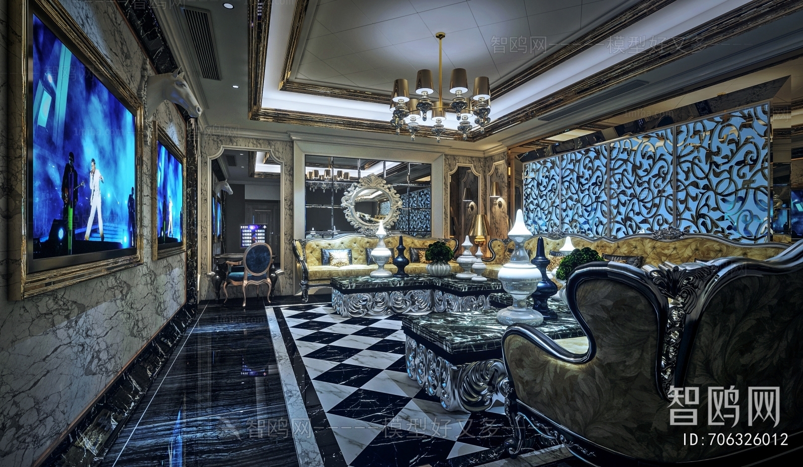 New Classical Style KTV Box