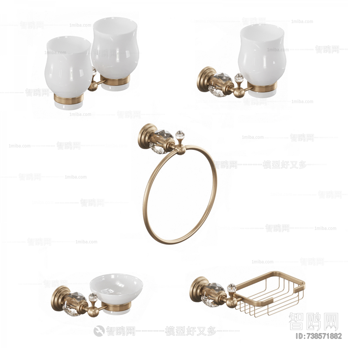 European Style Bathroom Rack