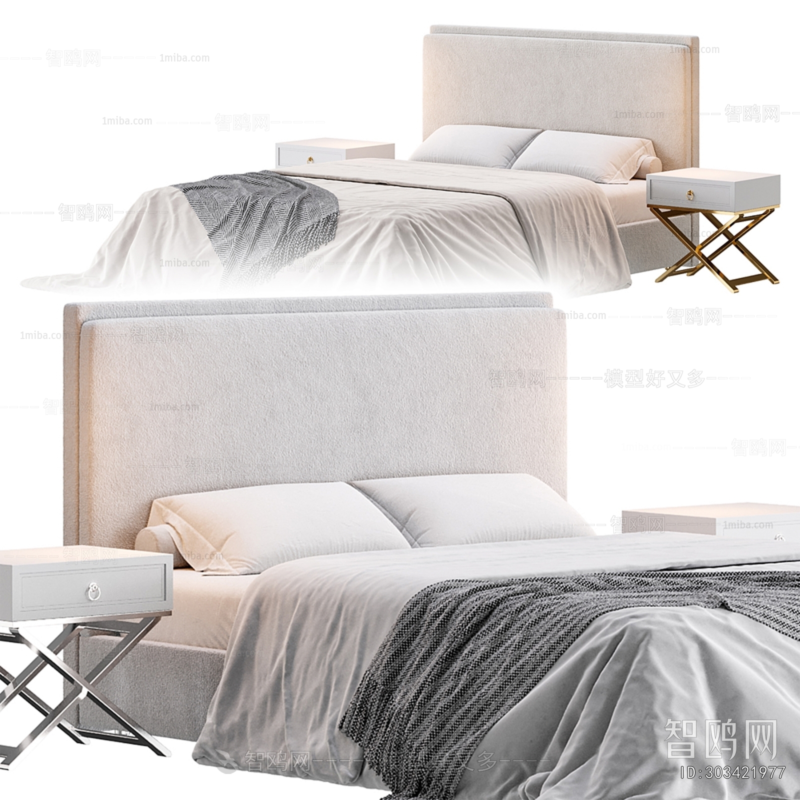 Modern Double Bed