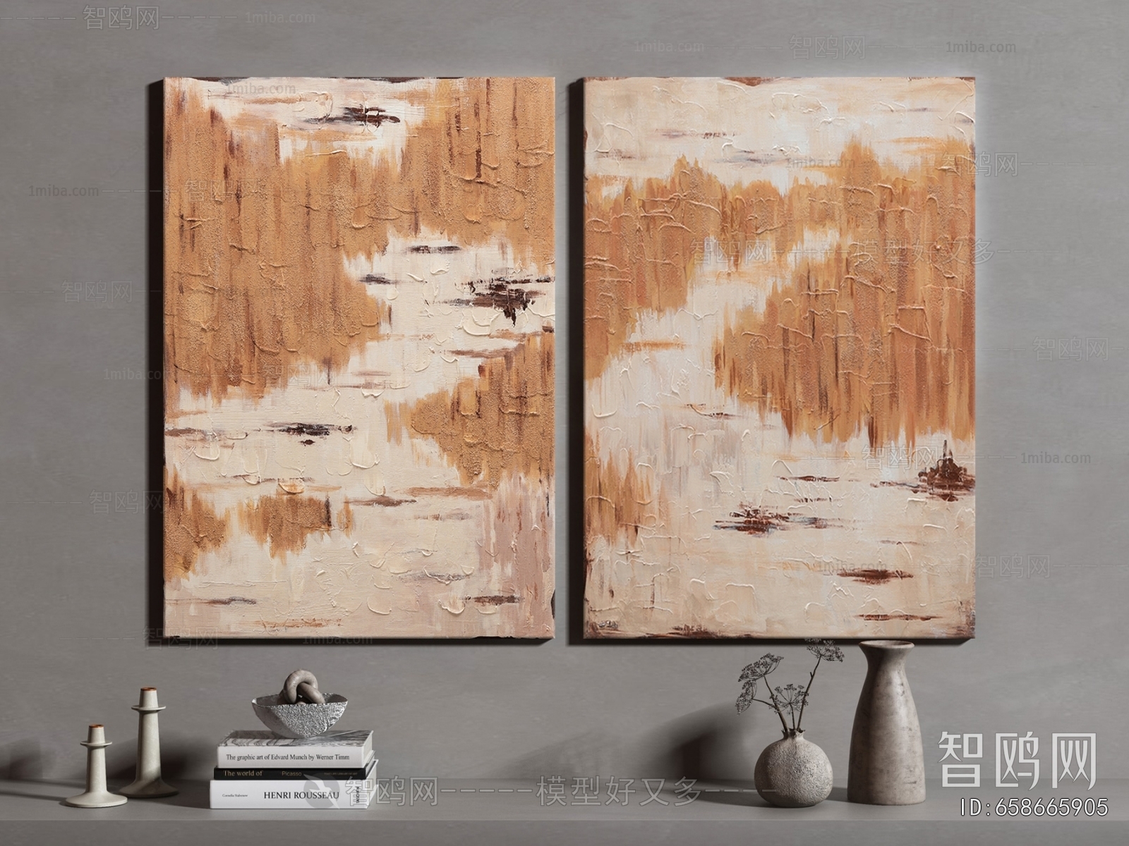 Wabi-sabi Style Painting