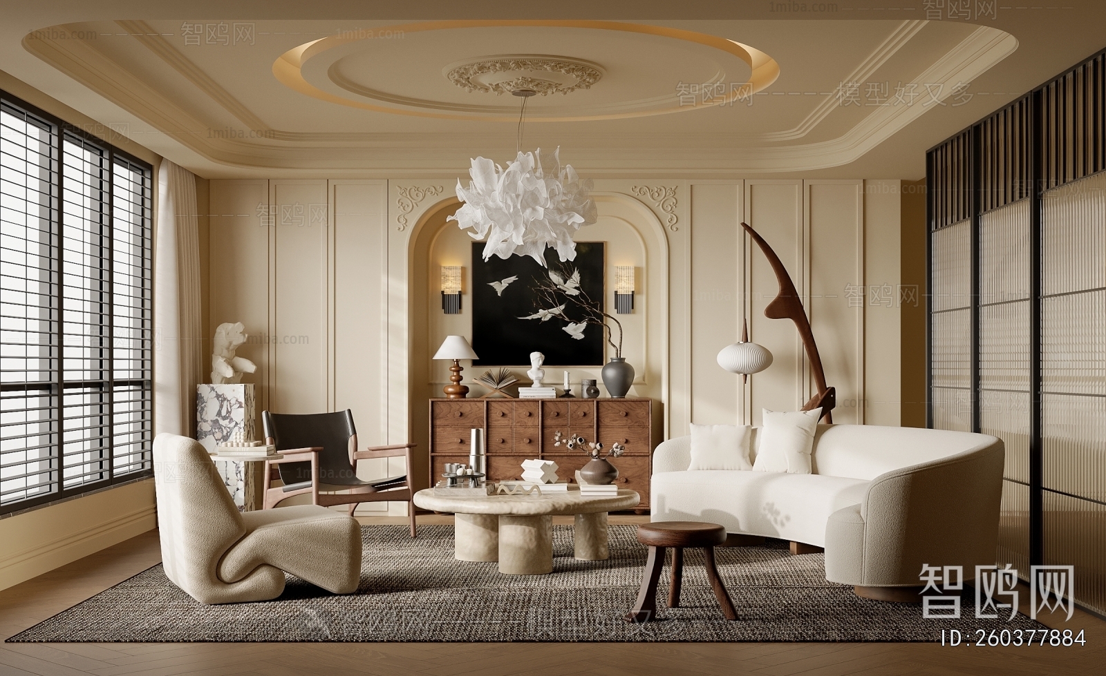 French Style A Living Room