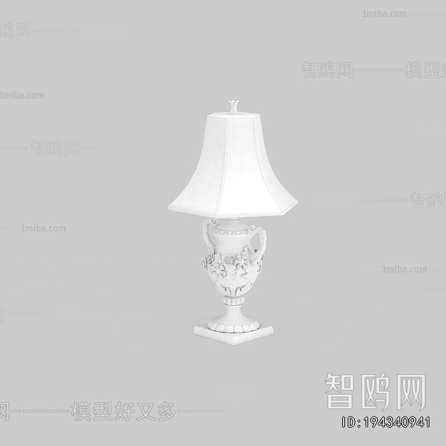 Simple European Style Table Lamp
