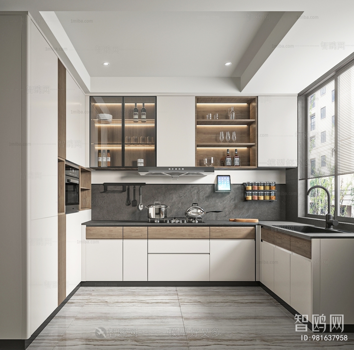 Modern The Kitchen