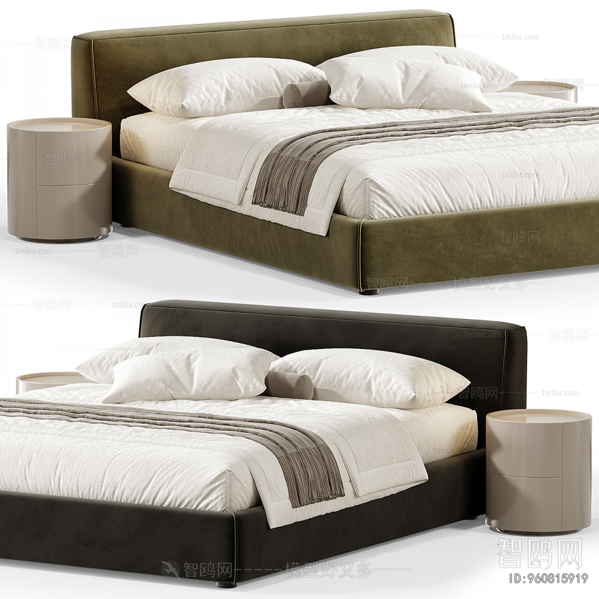 Modern Double Bed