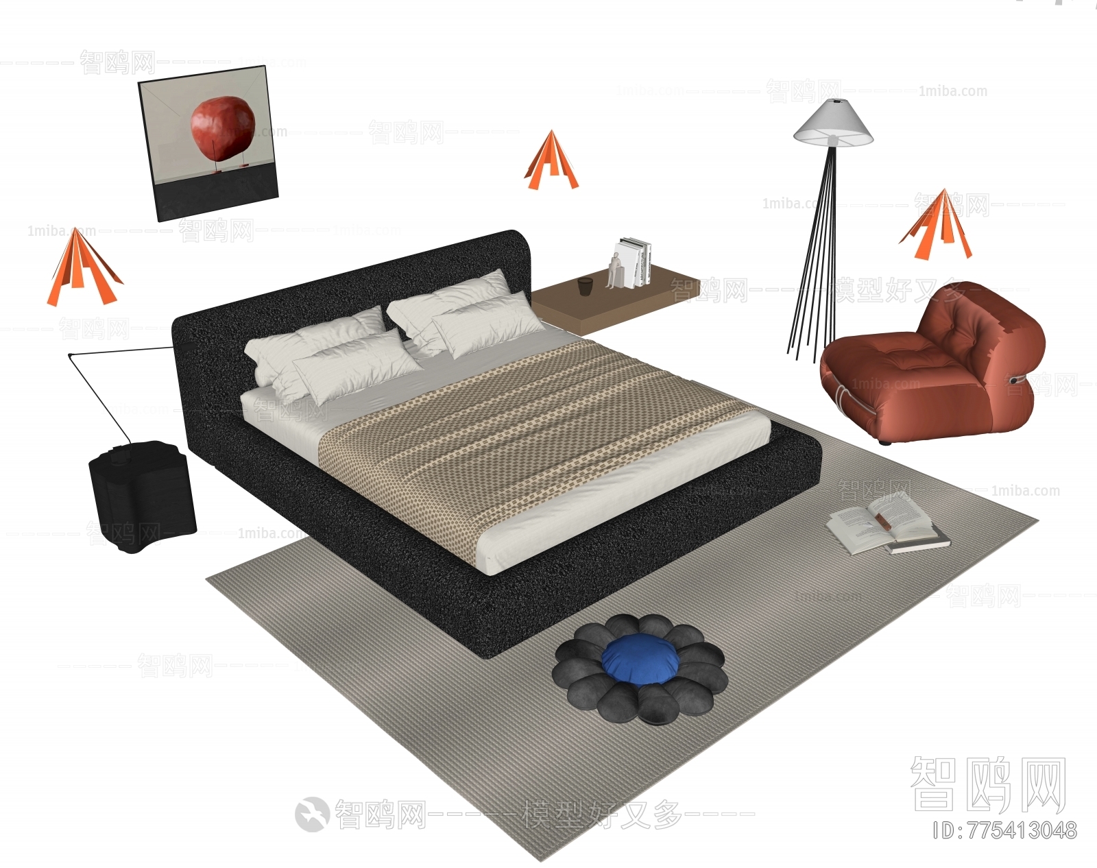 Modern Double Bed