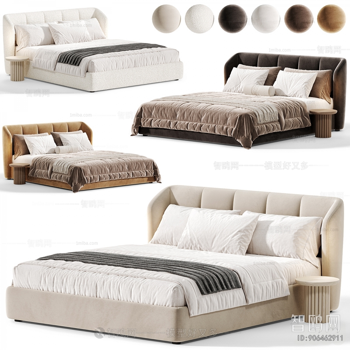 Modern Double Bed