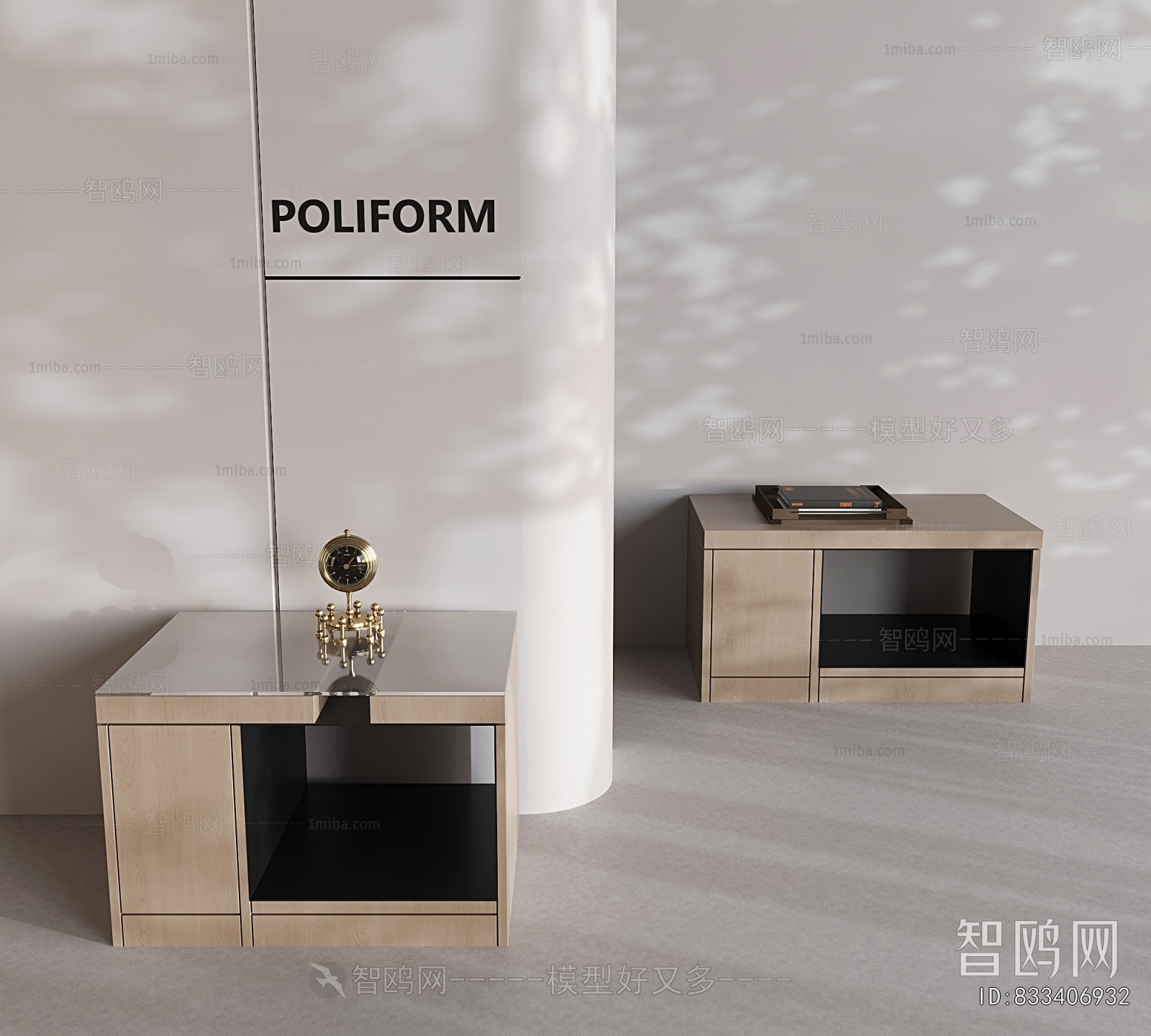 Modern Bedside Cupboard