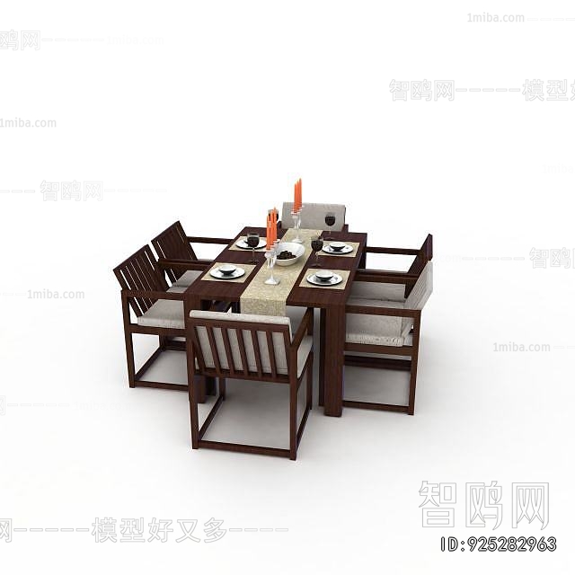 New Chinese Style Dining Table And Chairs