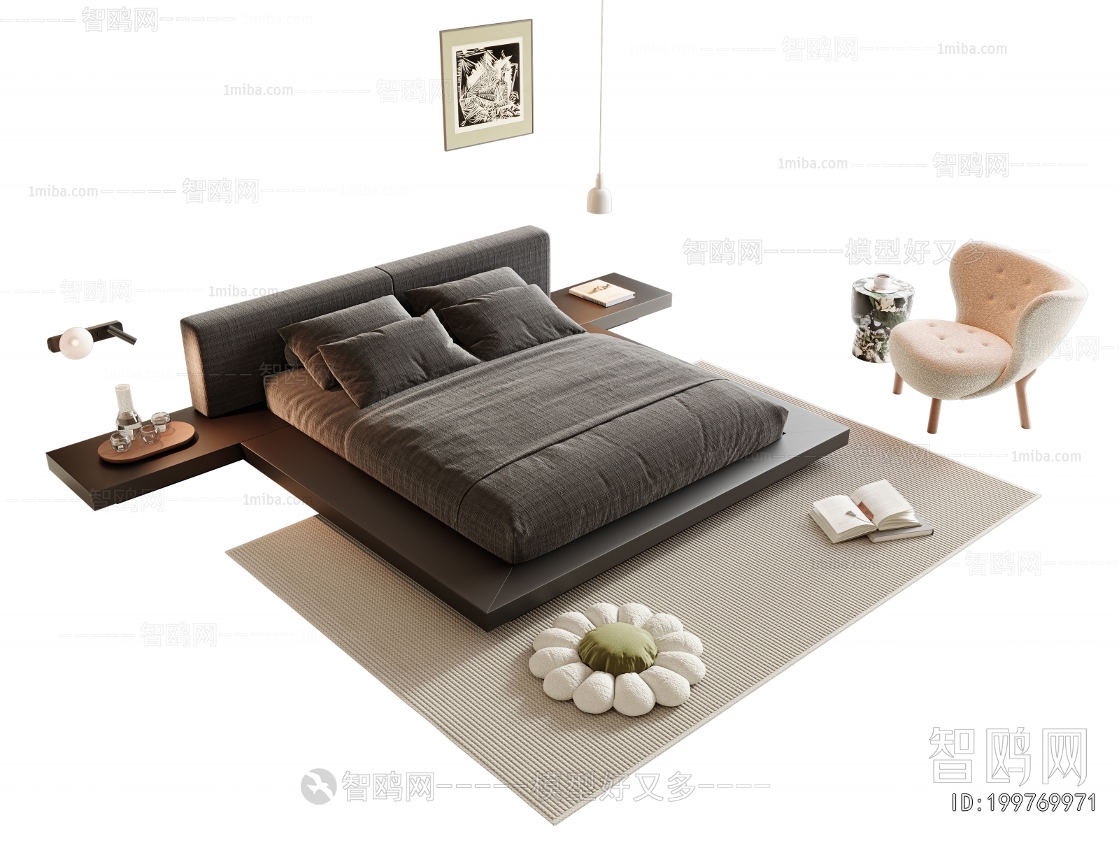 Modern Double Bed