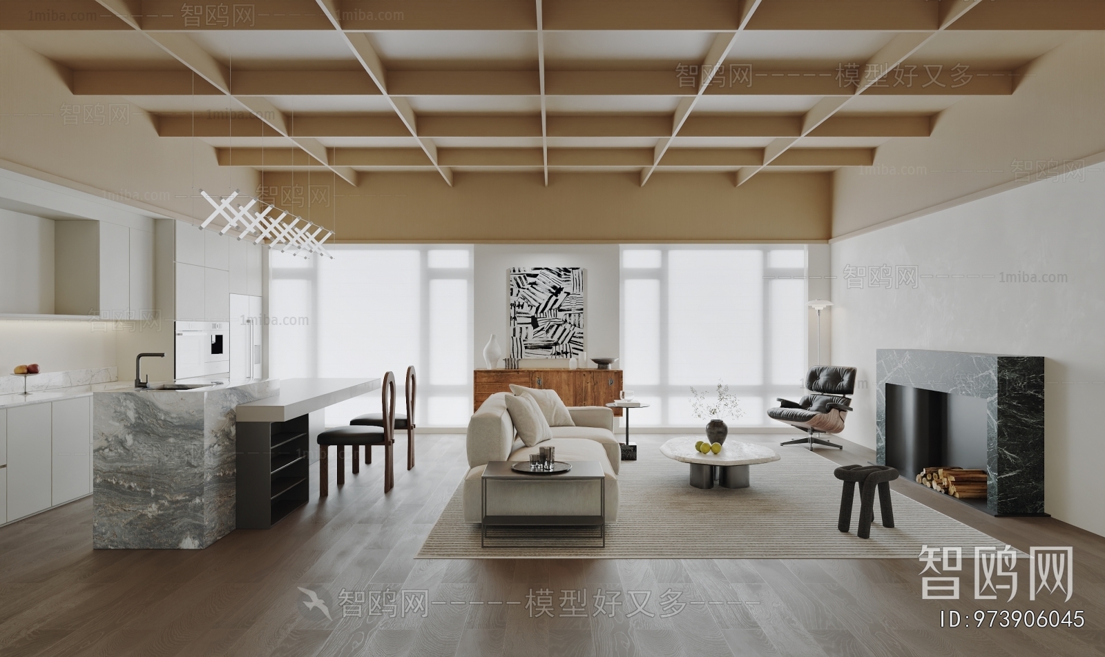 Modern A Living Room